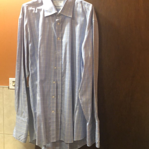 Charles Tyrwhitt Shirt/ Big & Tall / French Cuffs - Picture 5 of 8